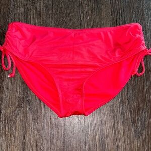24th & Ocean large Coral bikini bottoms